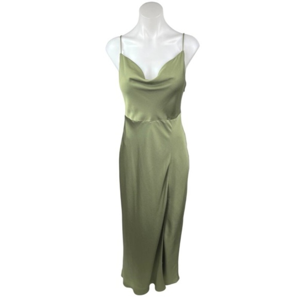 Park & Fifth Olive Green Midi Dress